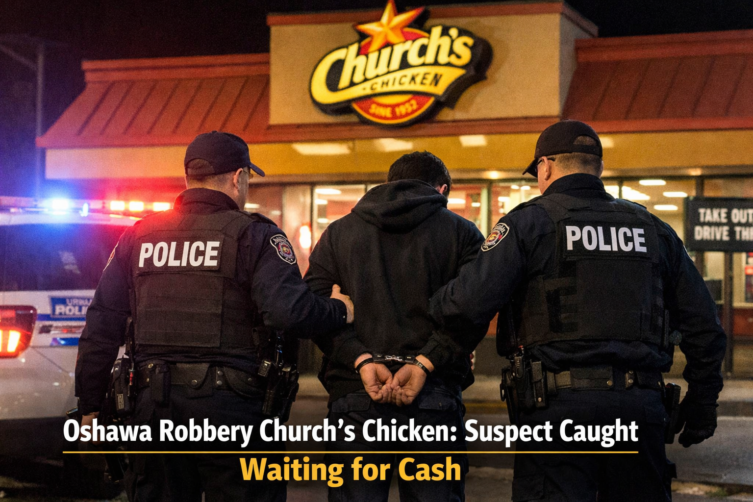 Oshawa robbery at Church's Chicken