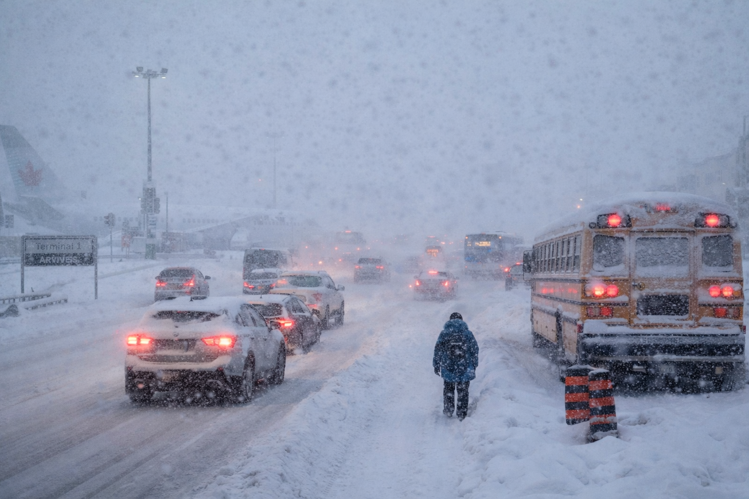 Ontario winter storm disruptions