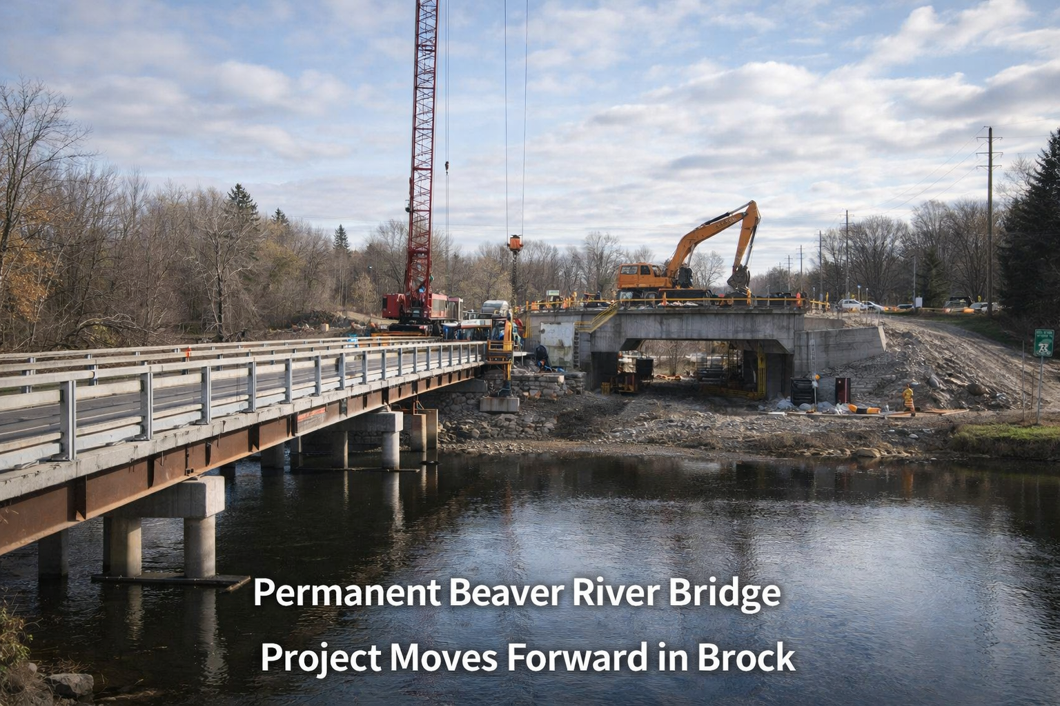 Permanent Beaver River Bridge