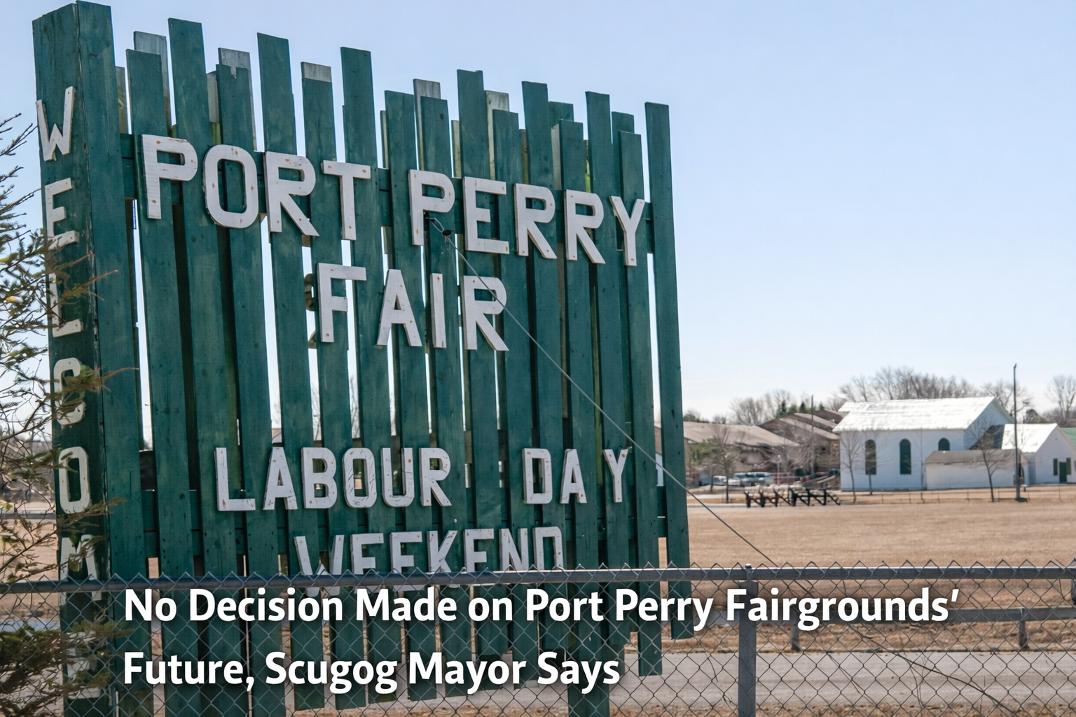 Port Perry Fairgrounds future