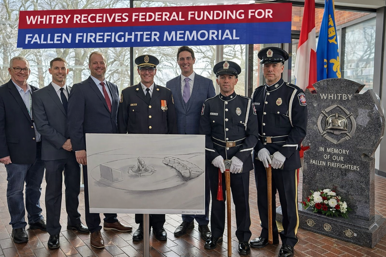 Whitby Fallen Firefighter Memorial