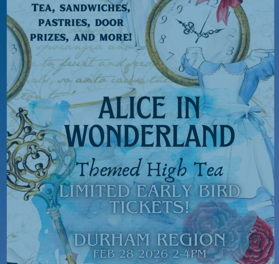 alice in wonderland high tea event details