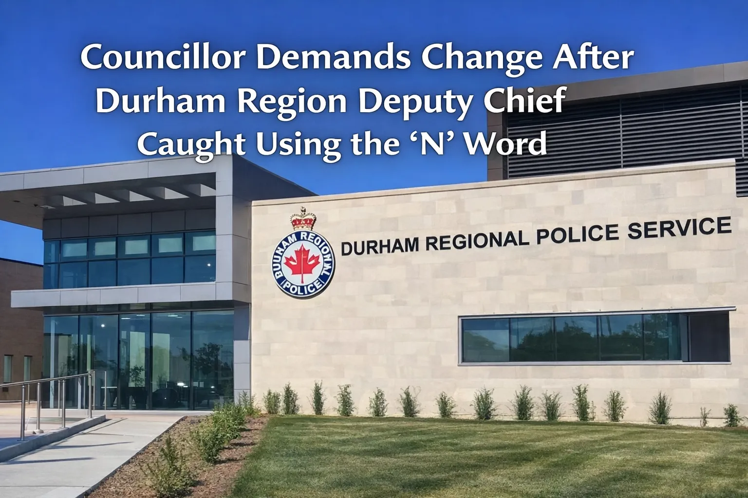 councillor demands change after durham region deputy chief caught using the ‘n’ word