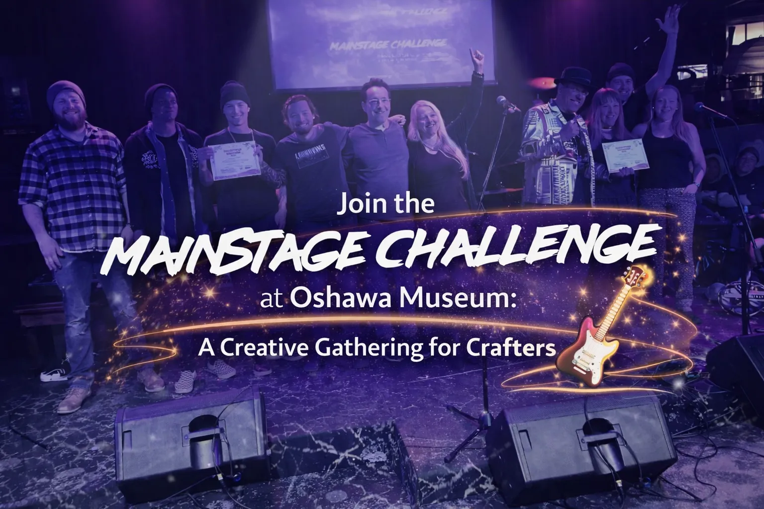 join the mainstage challenge in ajax for rockstalgia 2026 on february 22