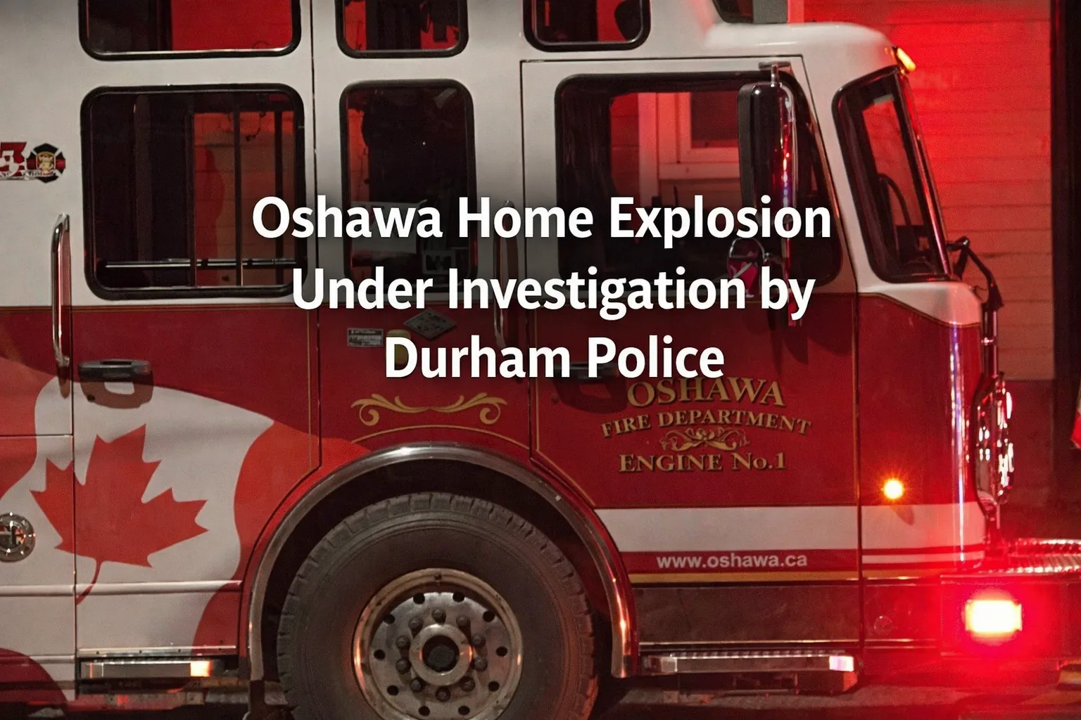 oshawa home explosion under investigation by durham police