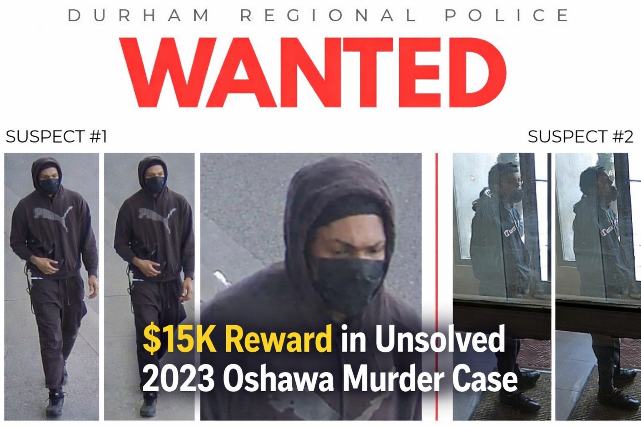 15k reward unsolved 2023 oshawa murder case
