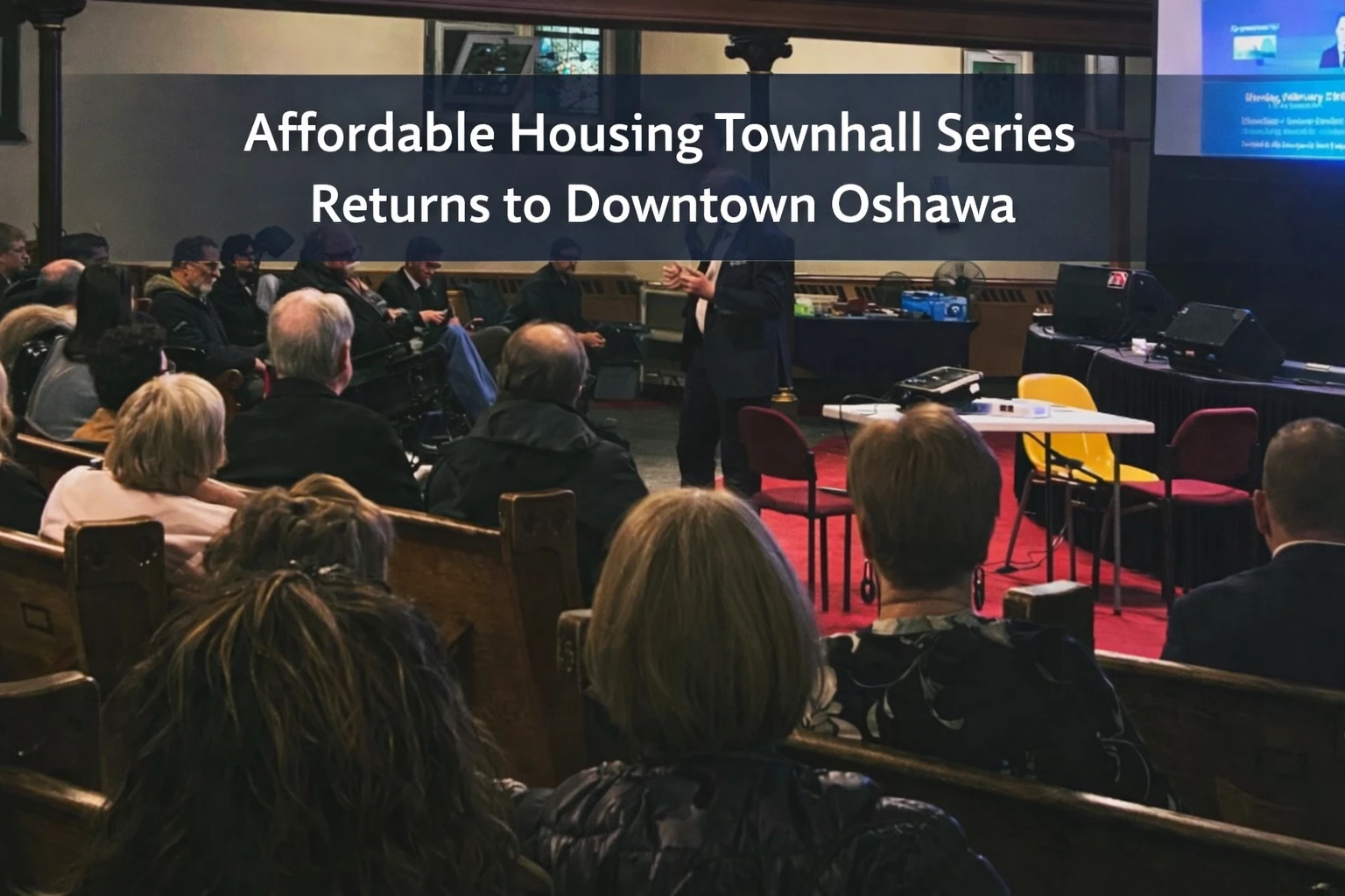 affordable housing townhall series returns to downtown oshawa