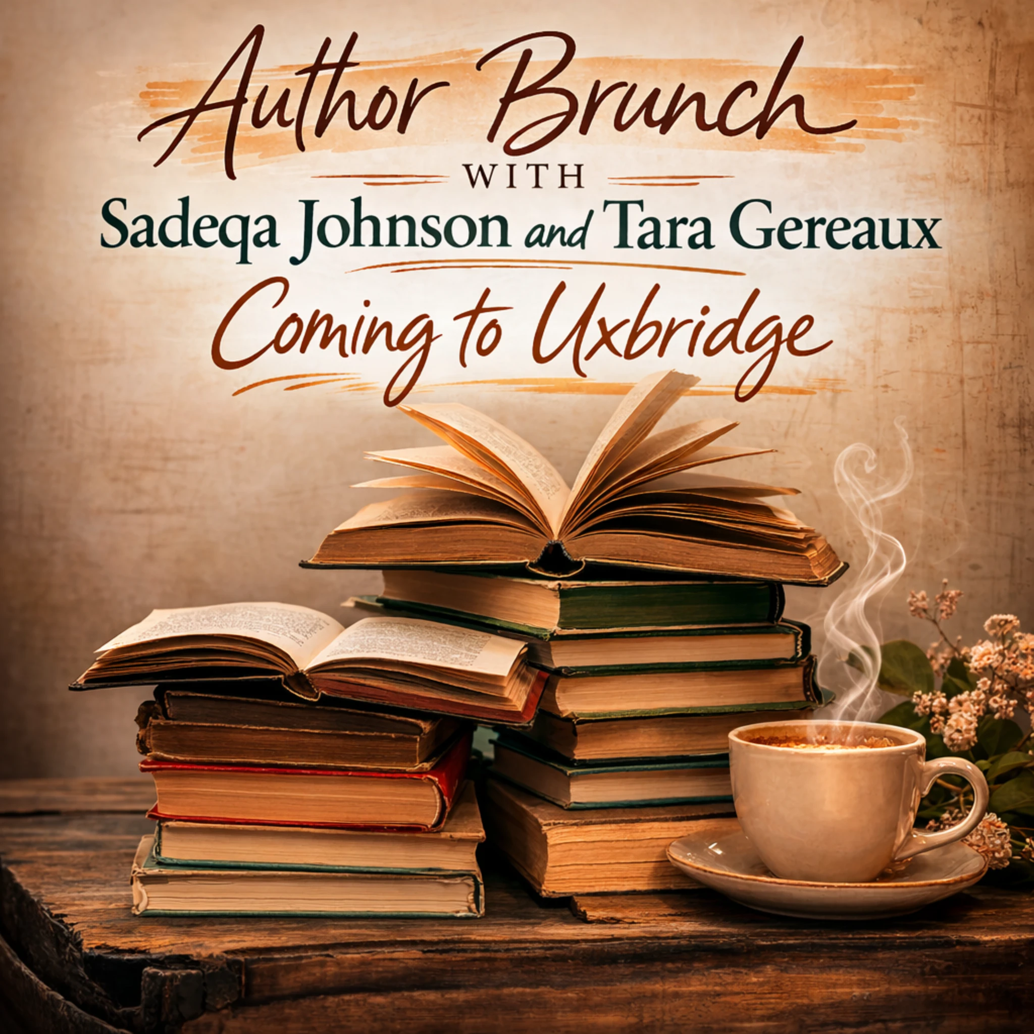 author brunch with sadeqa johnson and tara gereaux coming to uxbridge