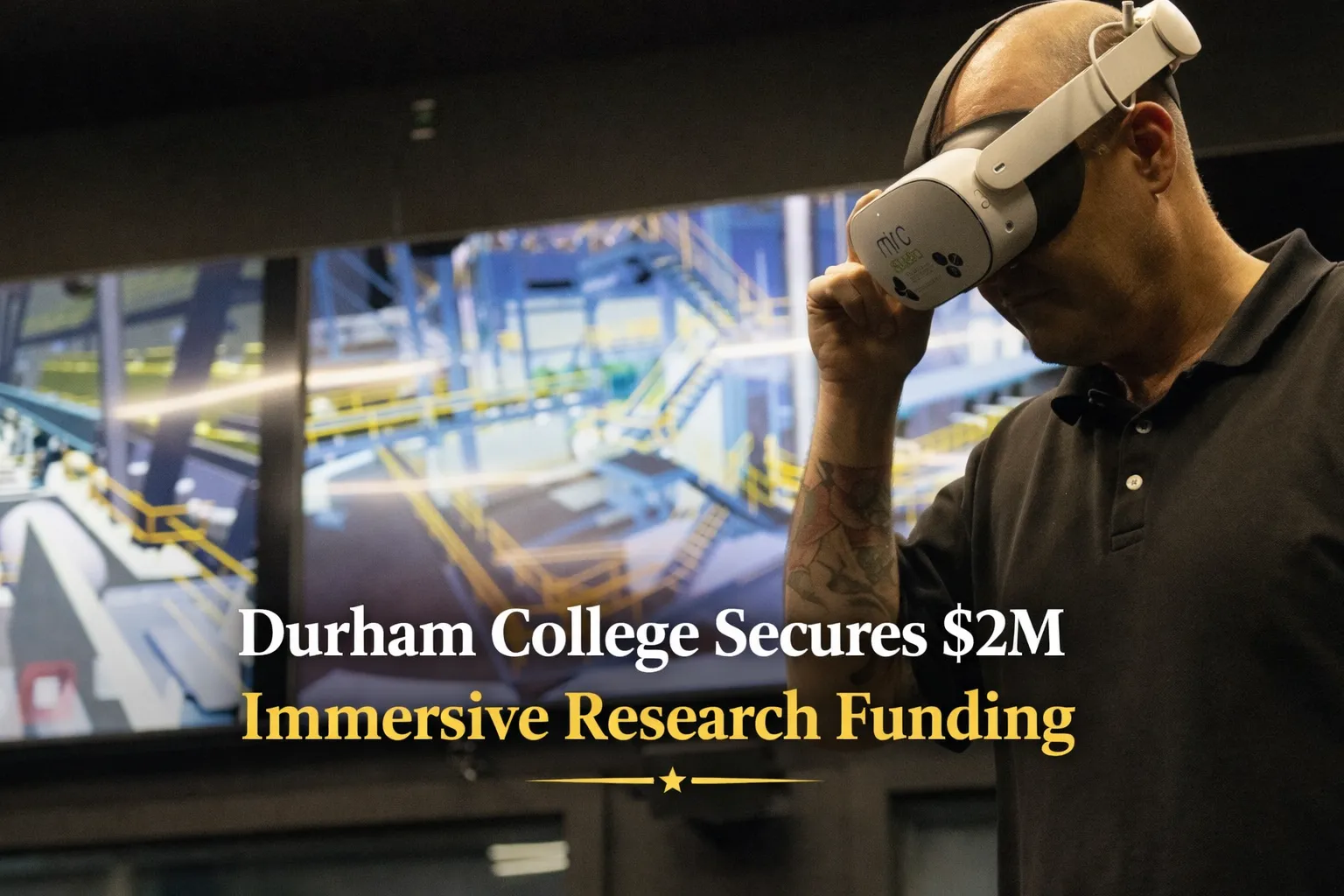 durham college secures $2m immersive research funding