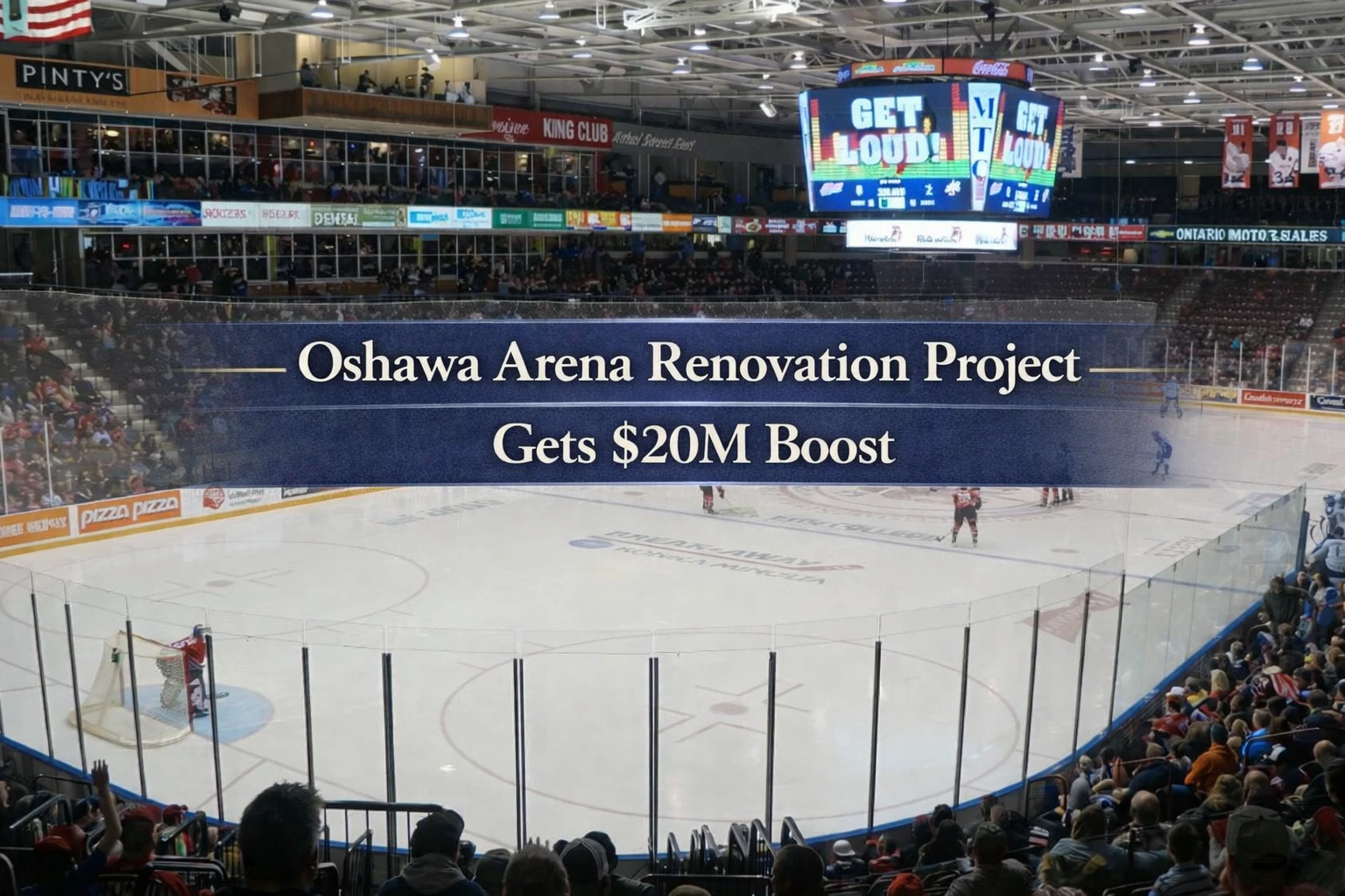 oshawa arena renovation project gets $20m boost