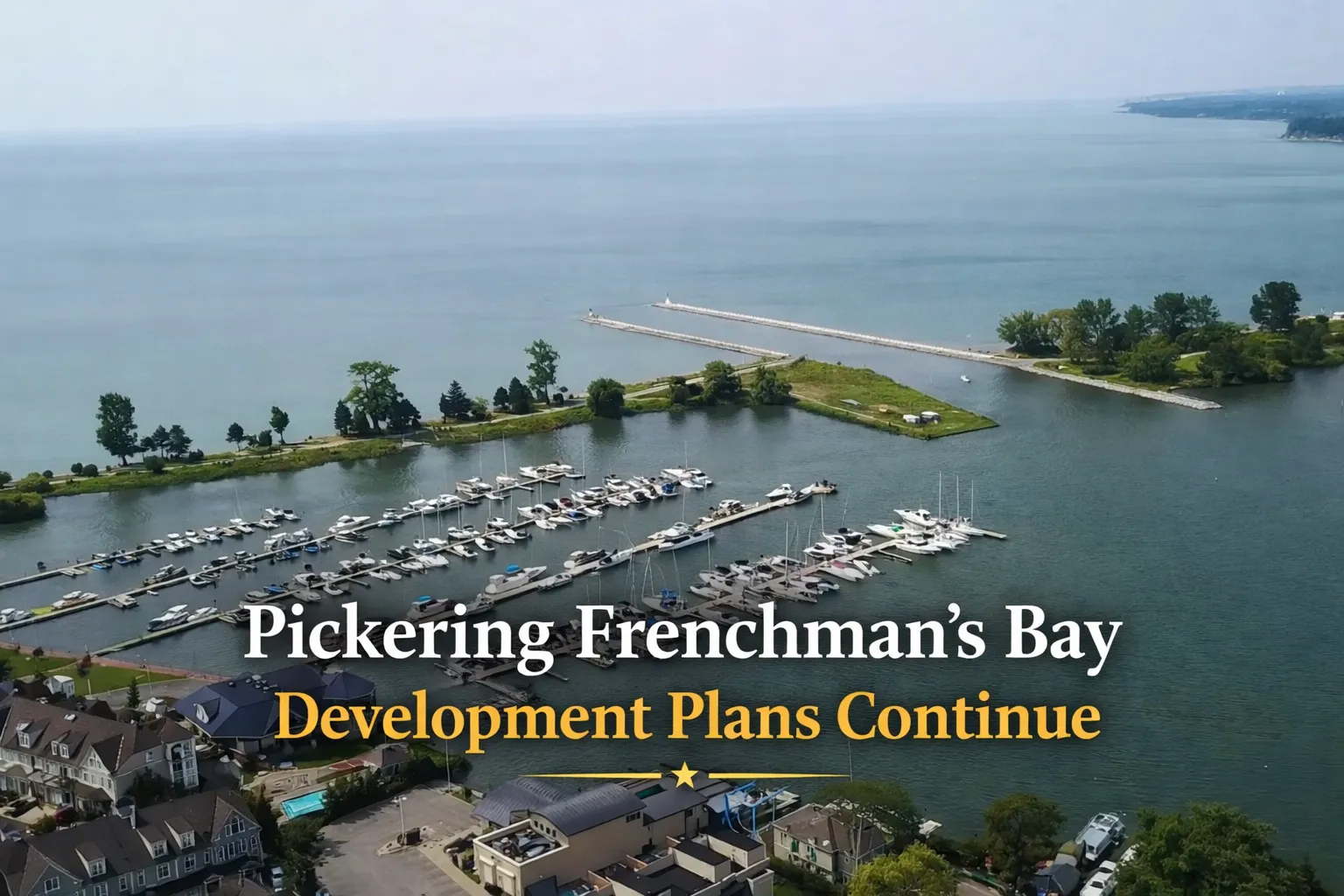 pickering frenchman’s bay development plans continue