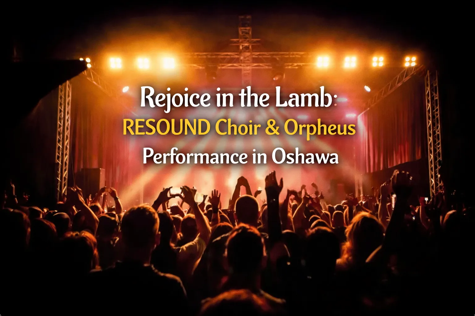 resound choir & orpheus choir performance in oshawa