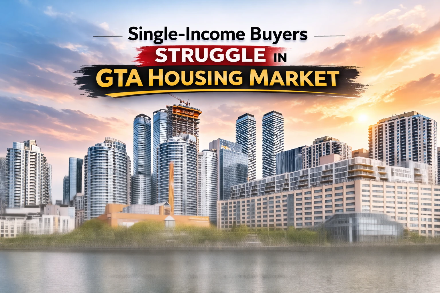 single income buyers struggle in gta housing market