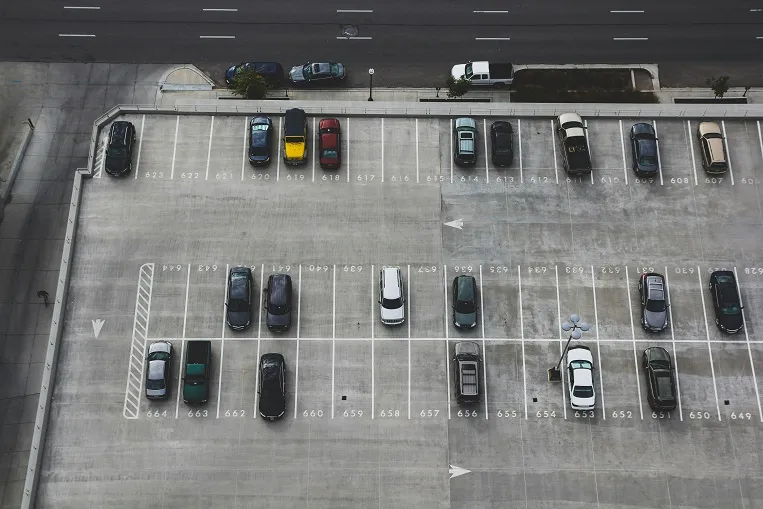 parking lot unsplash