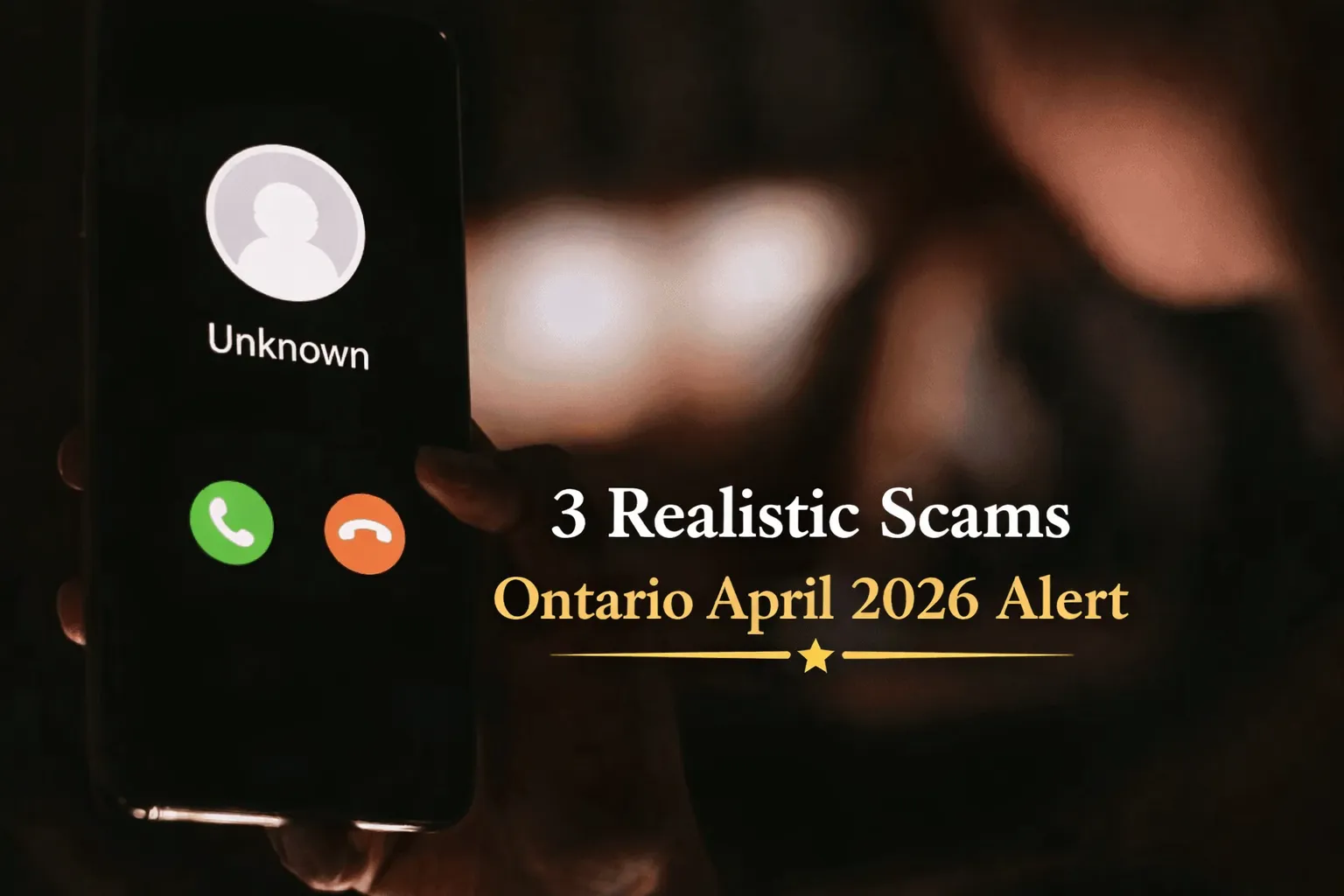3 realistic scams ontario april 2026 alert