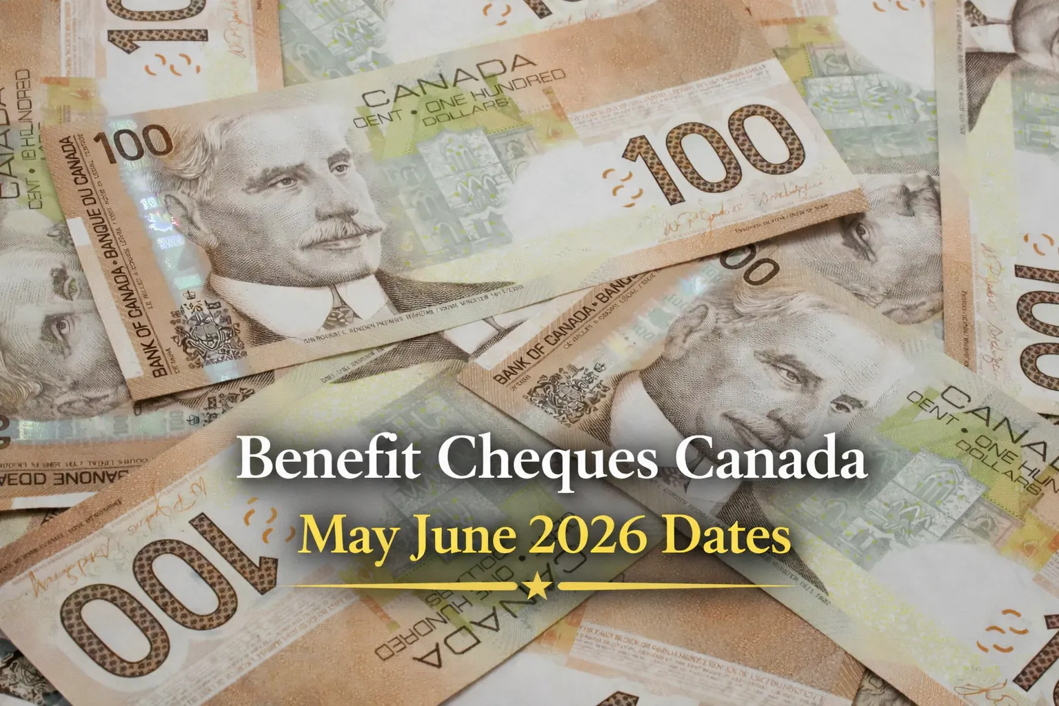 benefit cheques canada may june 2026 dates
