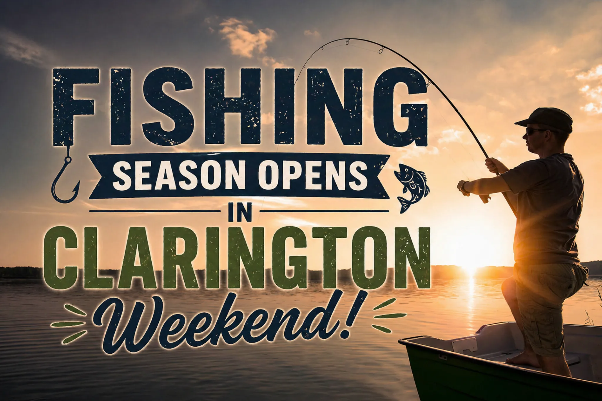 fishing season opens in clarington weekend
