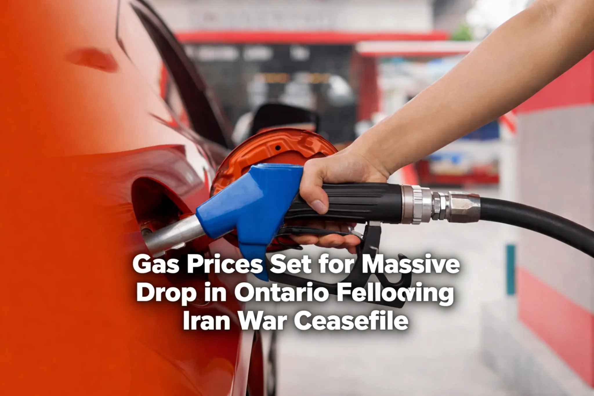 gas prices set for massive drop in ontario