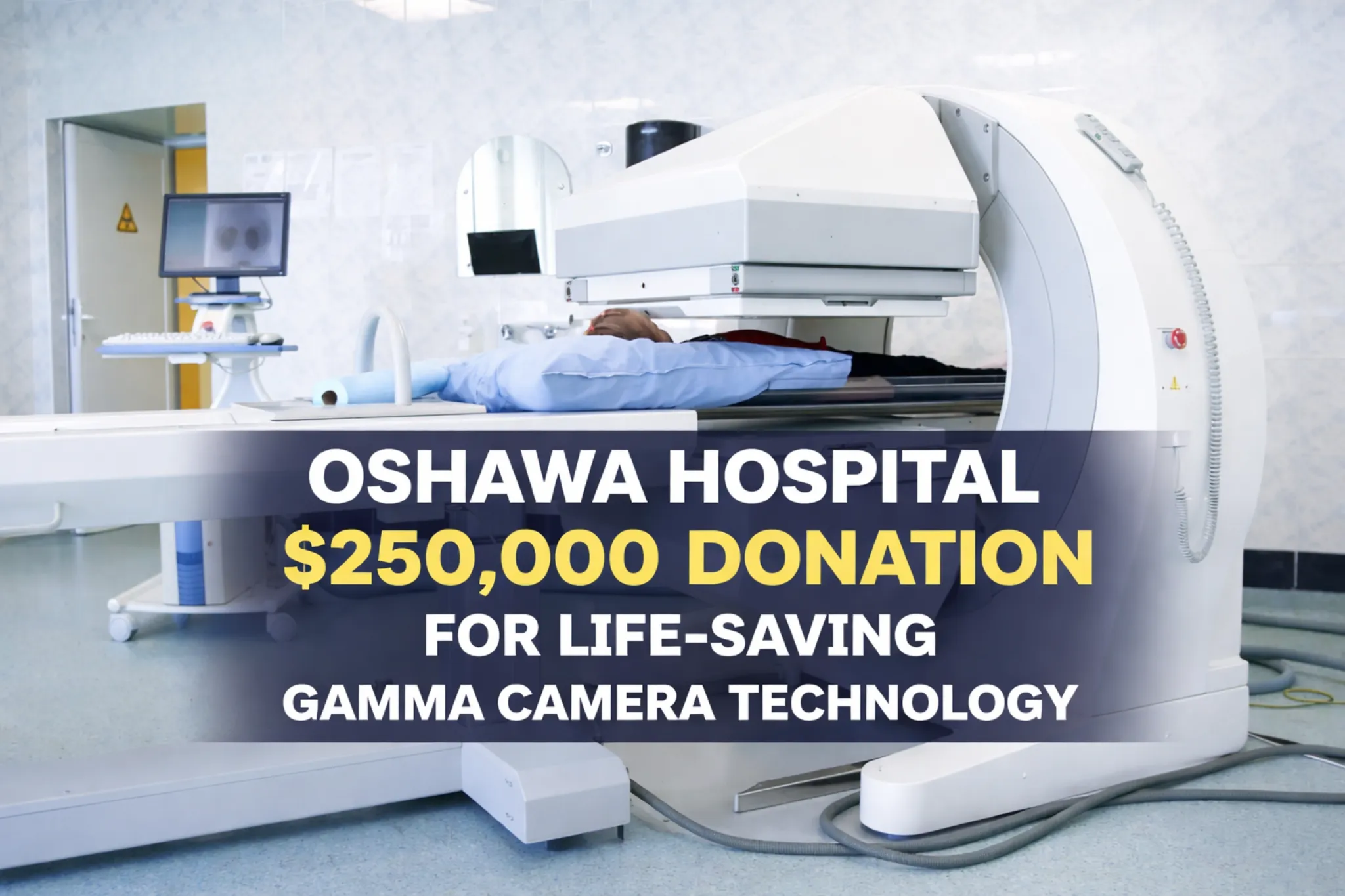 oshawa hospital secures $250,000 donation for life saving gamma camera technology