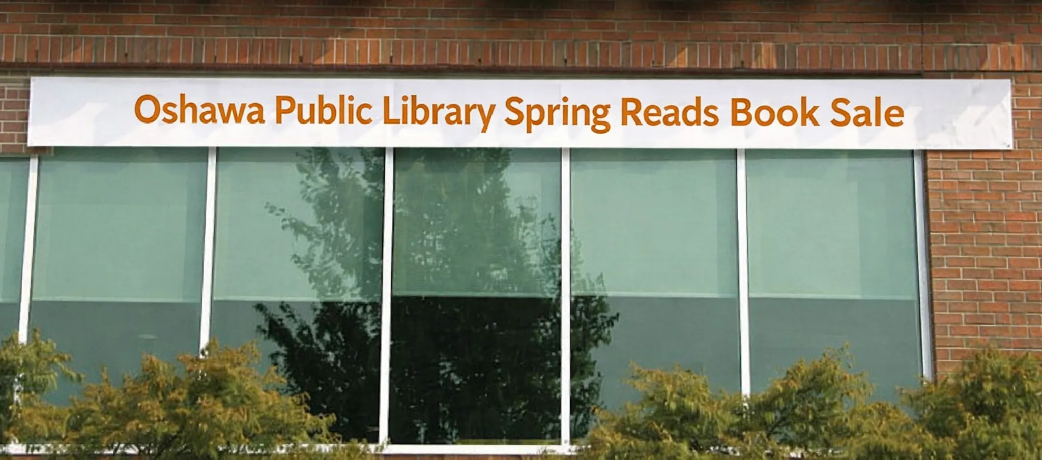 oshawa public library spring reads book sale event
