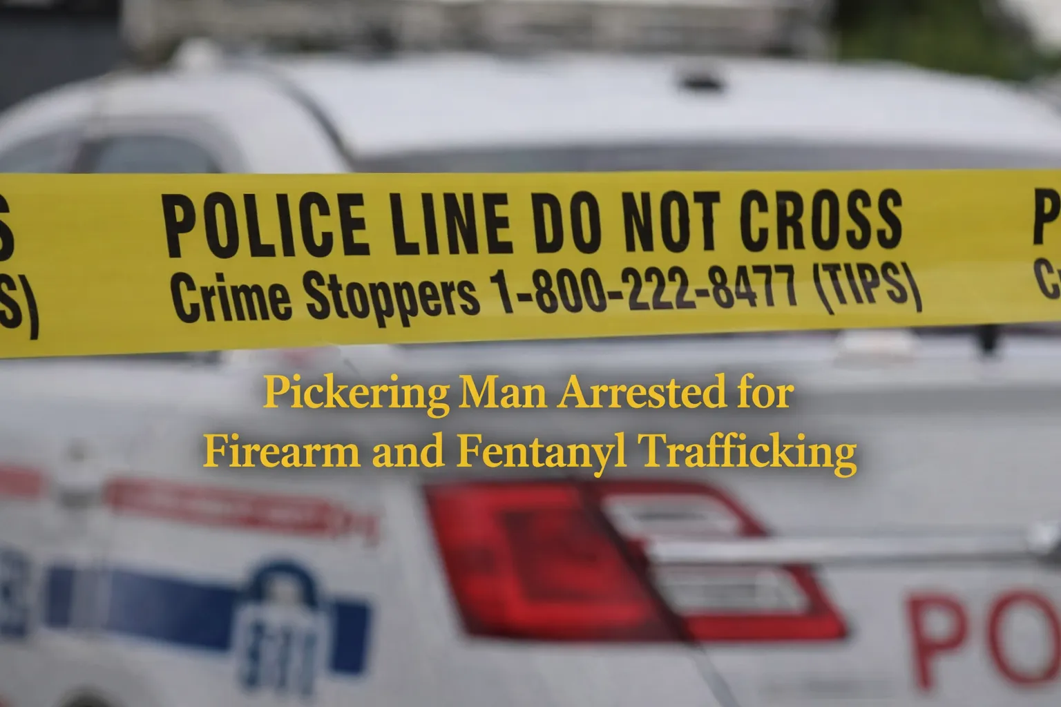 pickering man arrested for firearm and fentanyl trafficking