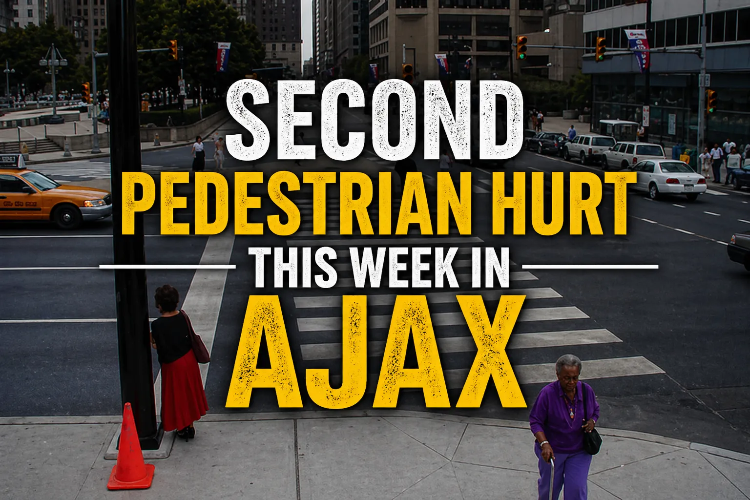 second pedestrian hurt this week in ajax
