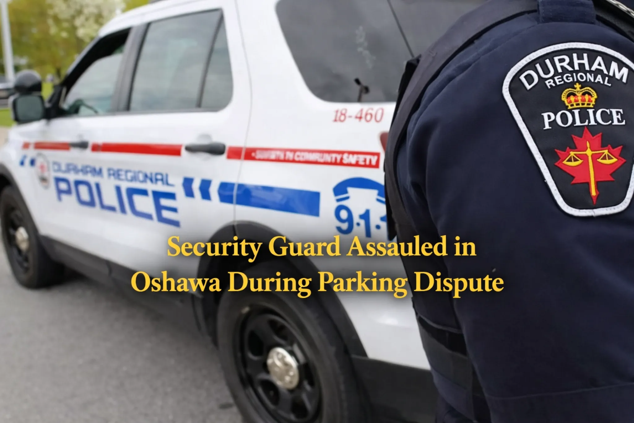 security guard assaulted in oshawa during parking dispute