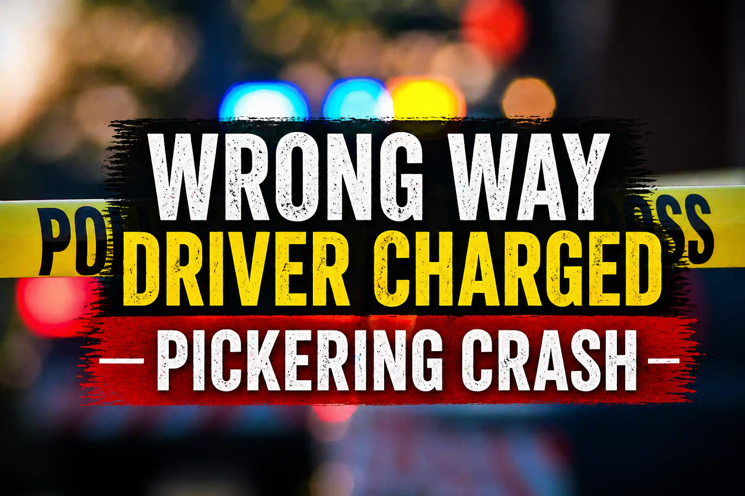 wrong way driver charged pickering crash