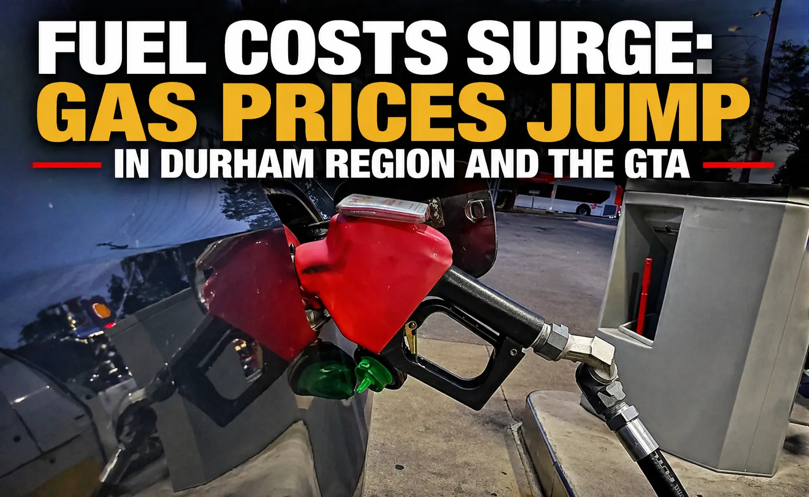 fuel costs surge gas prices jump durham gta
