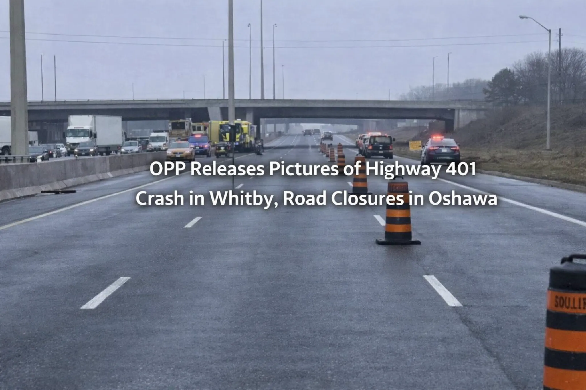 opp highway 401 crash whitby