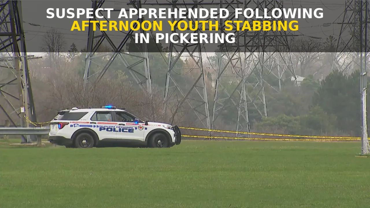 pickering stabbing afternoon youth