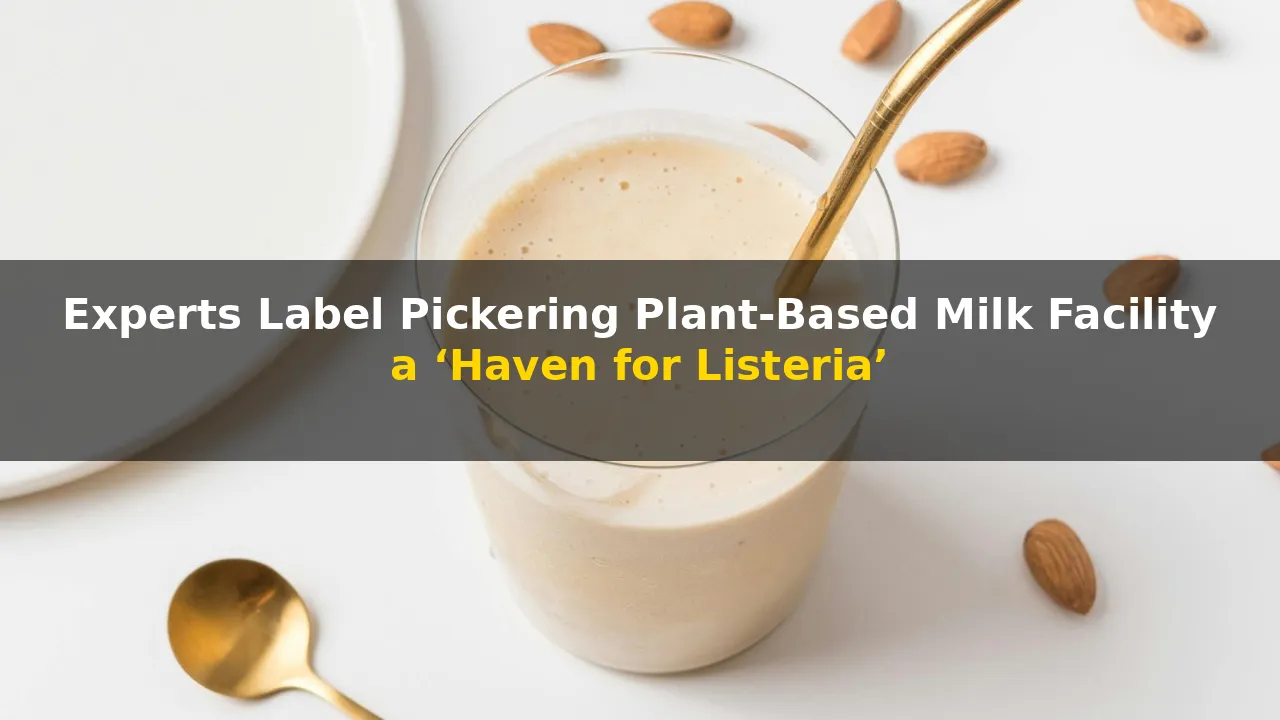 plant milk facility