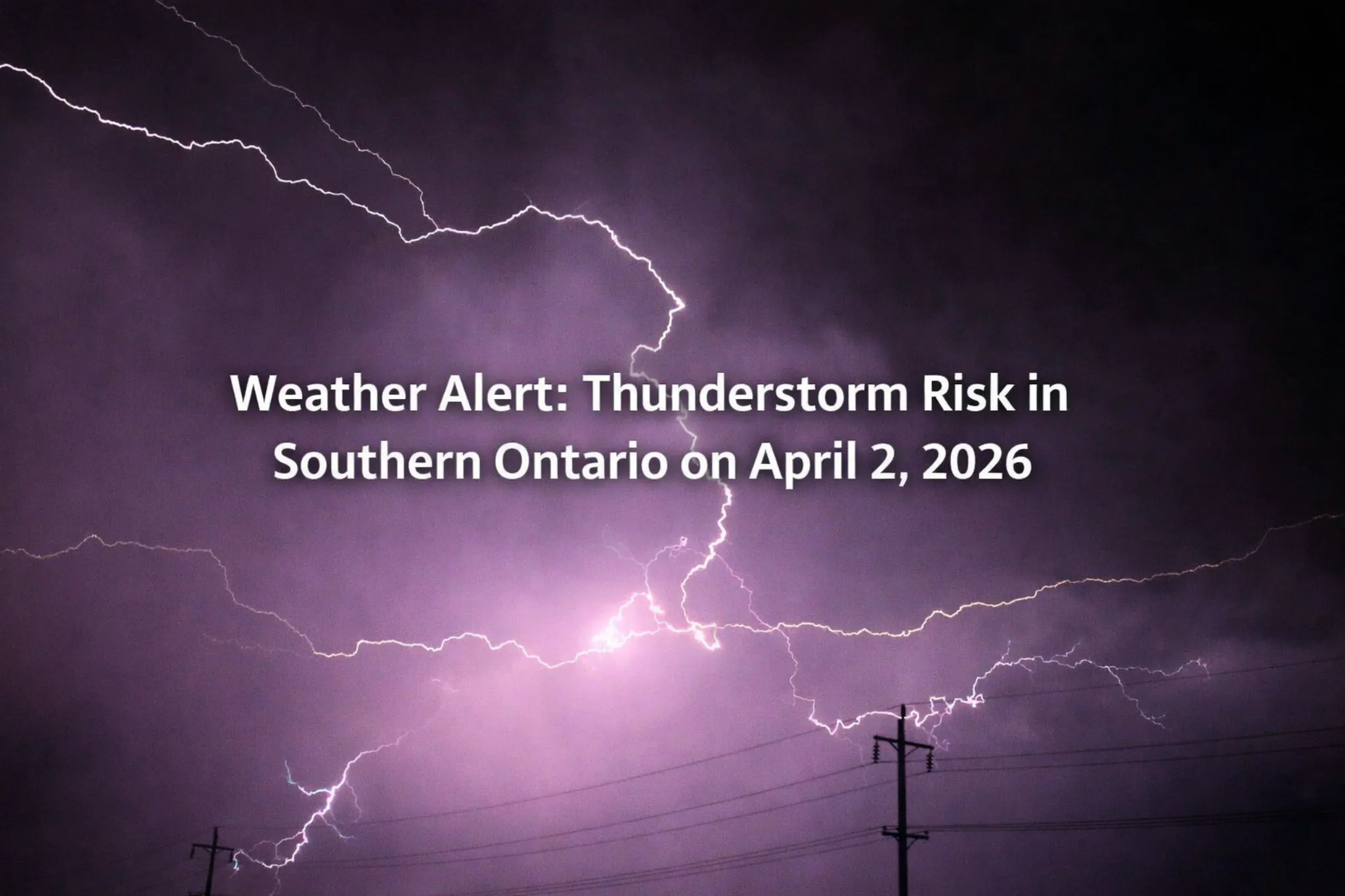 weather alert thunderstorm risk