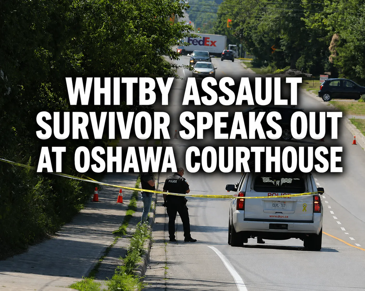 whitby assault survivor oshaawa courthouse
