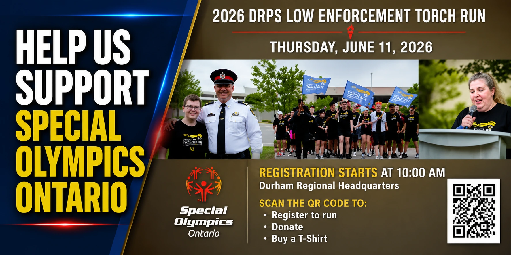 DRPS Hosts 2026 Torch Run for Special Olympics