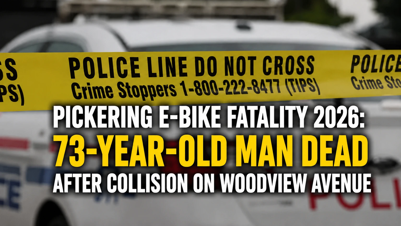 73 year old man dead