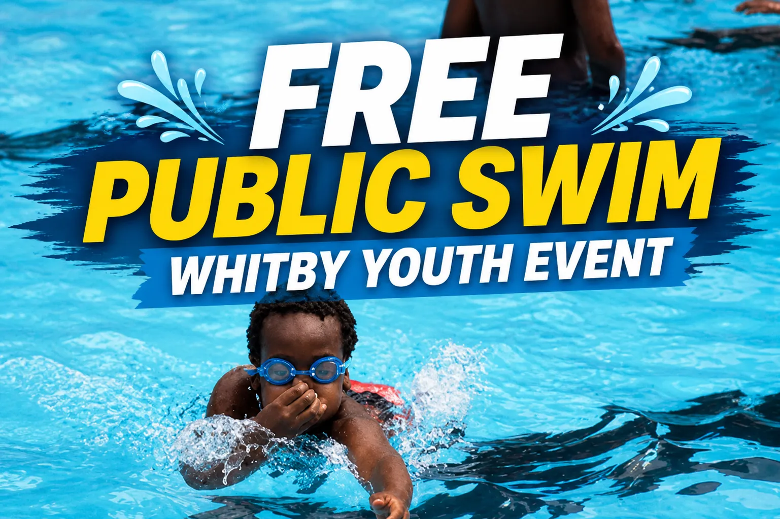 free public swim whitby youth event