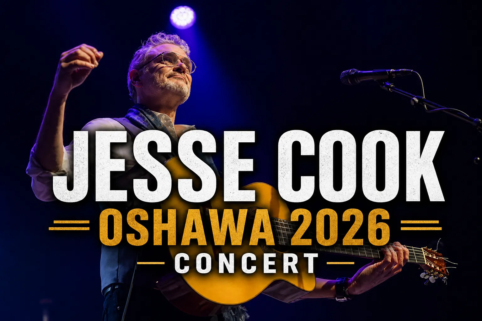 jesse cook oshawa 2026 concert