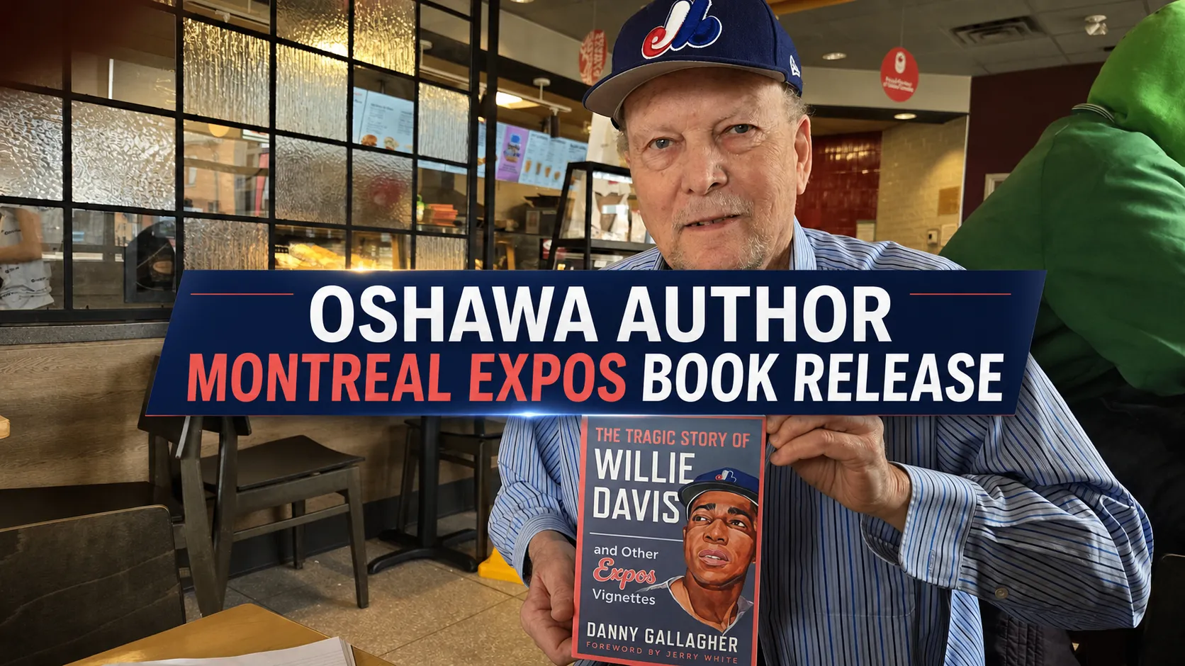 oshawa author montreal expos book release