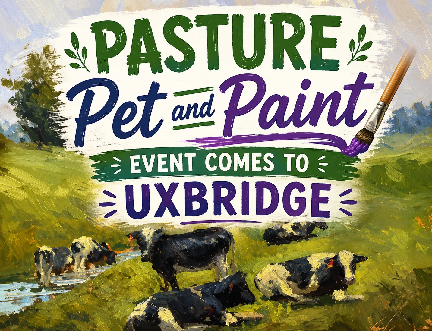 pasture pet and paint event comes to uxbridge