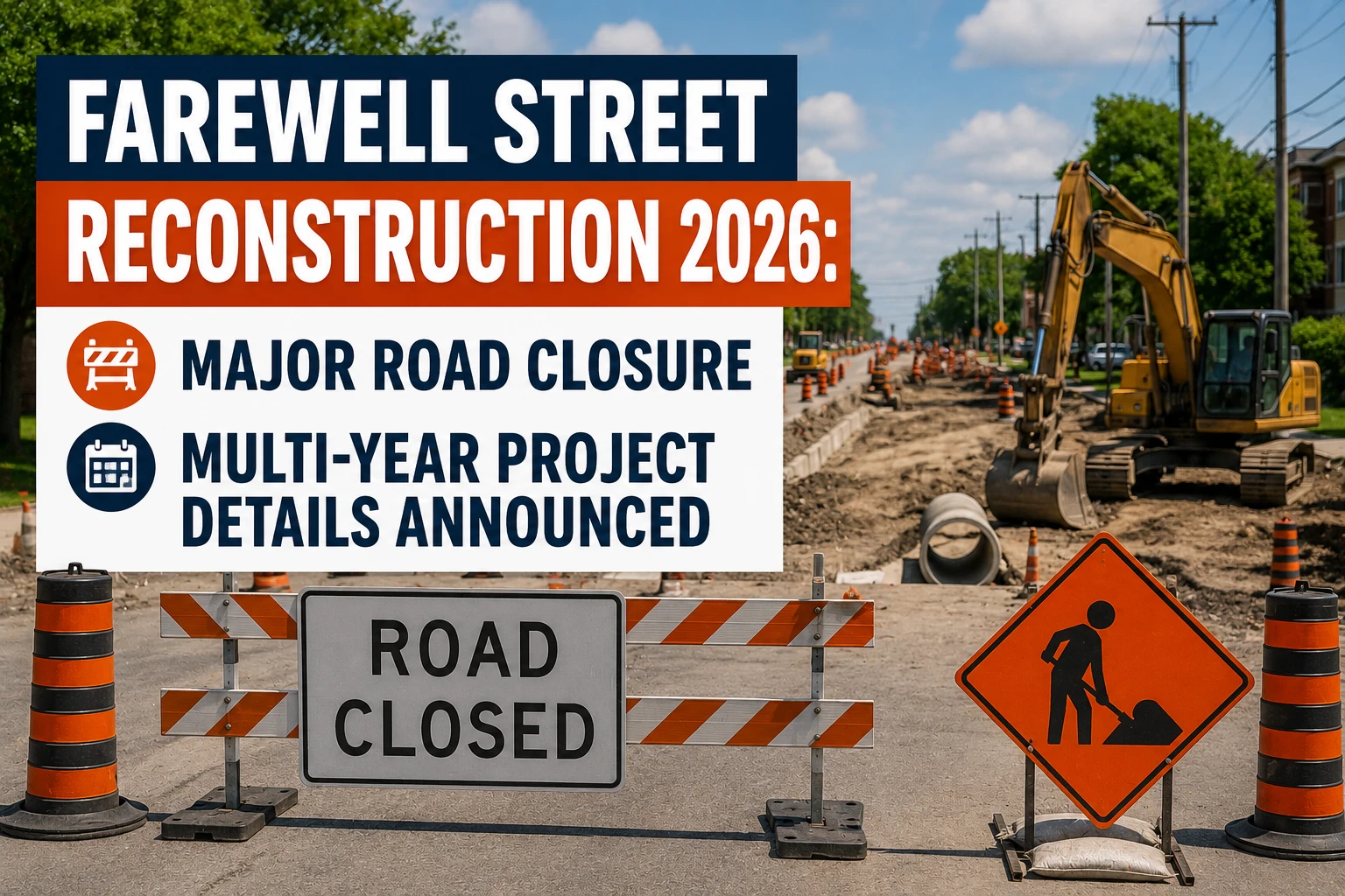 farewell street reconstruction