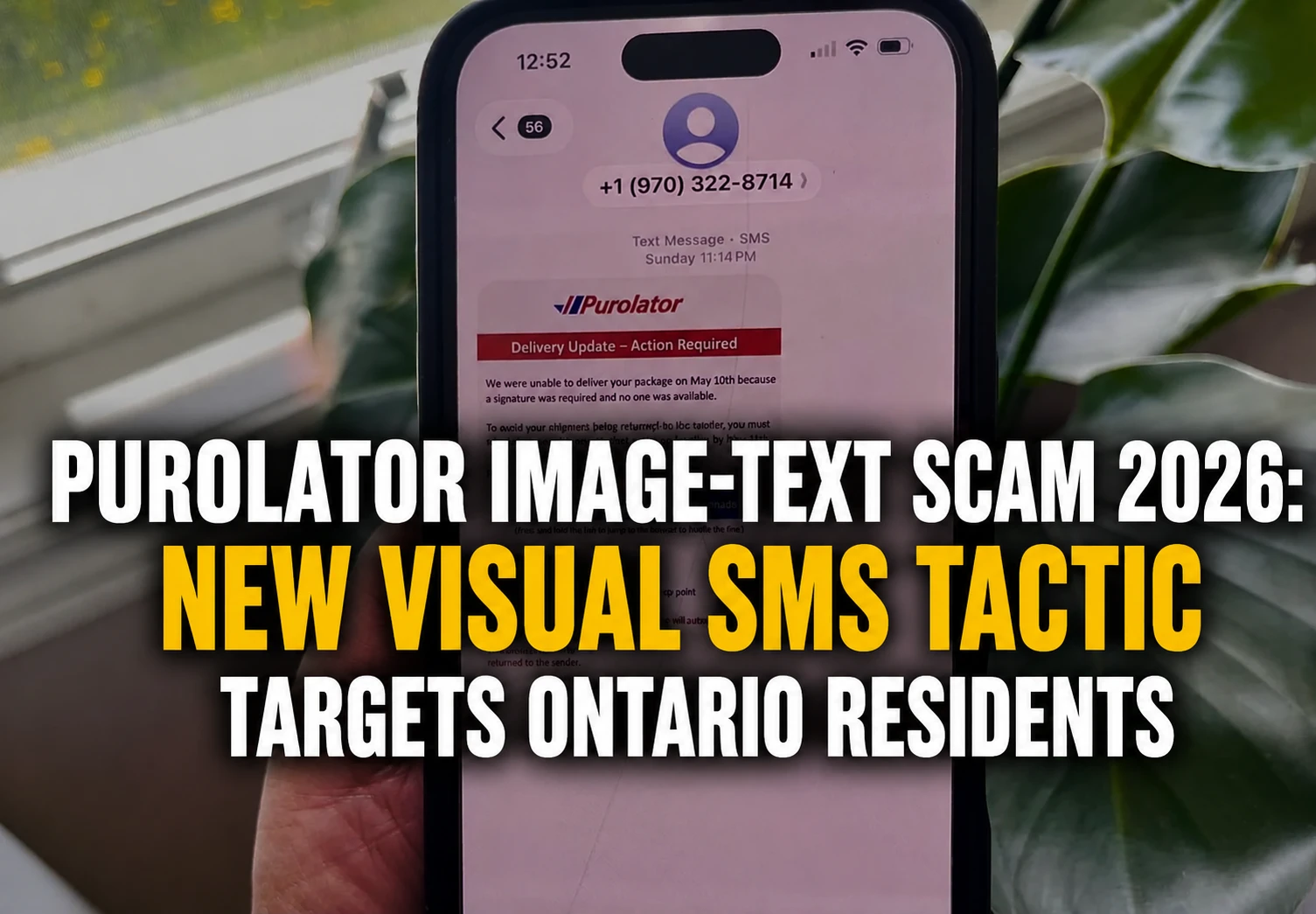 image text scam