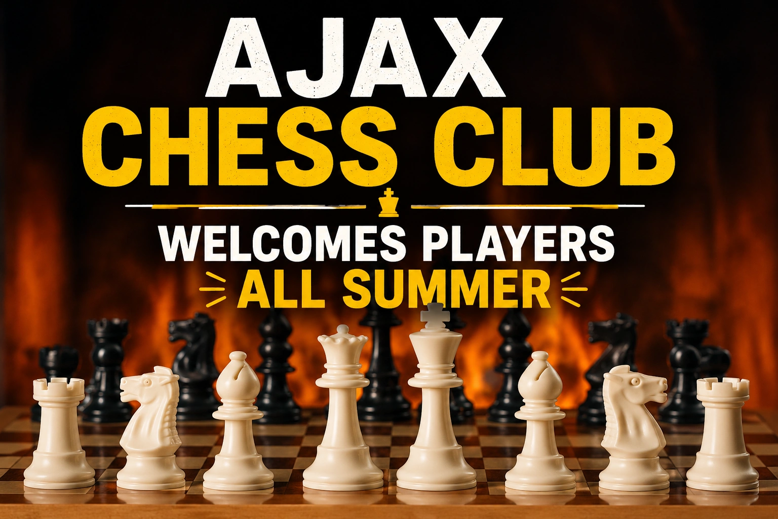 ajax chess club welcomes players all summer