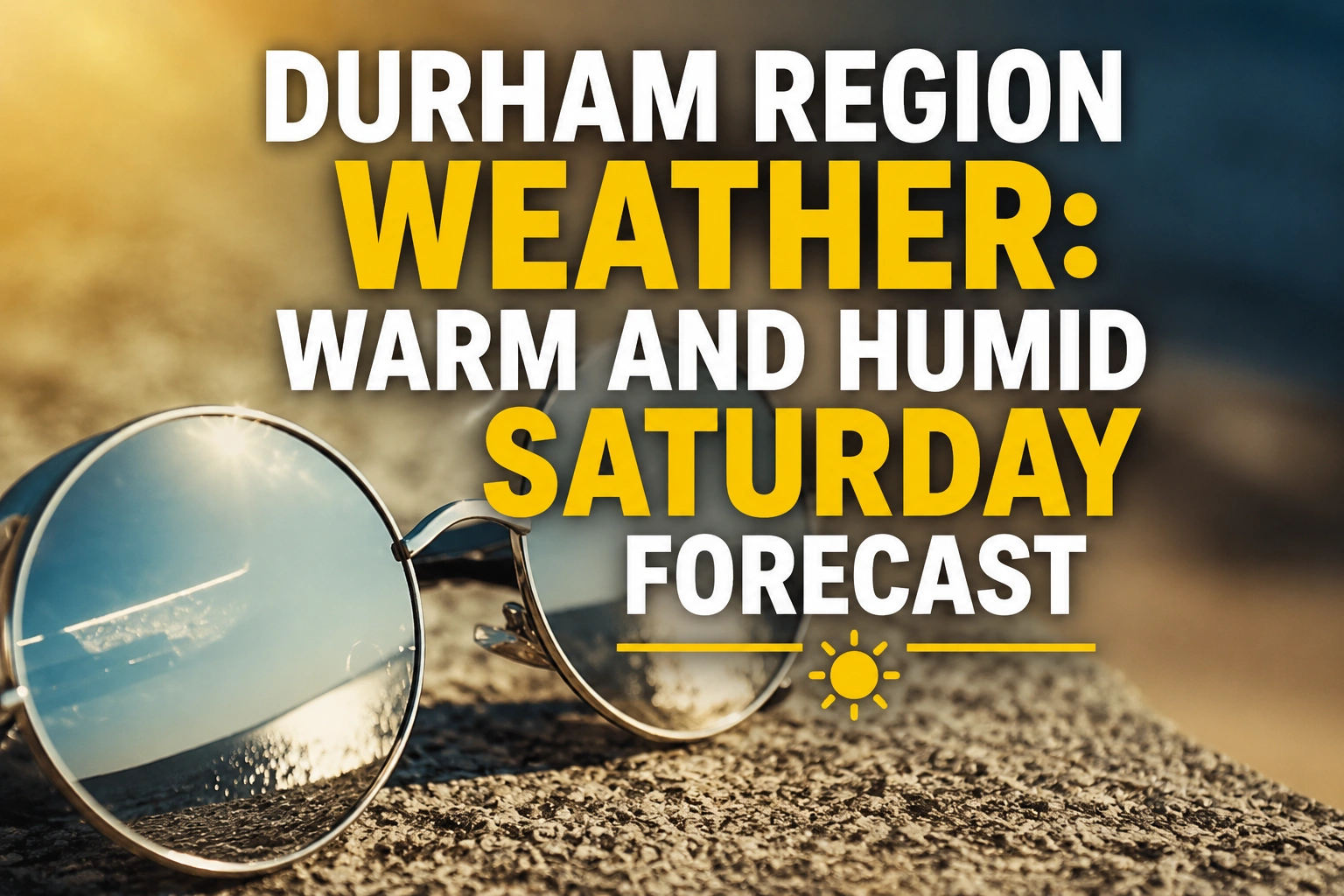 durham region weather warm and humid saturday forecast