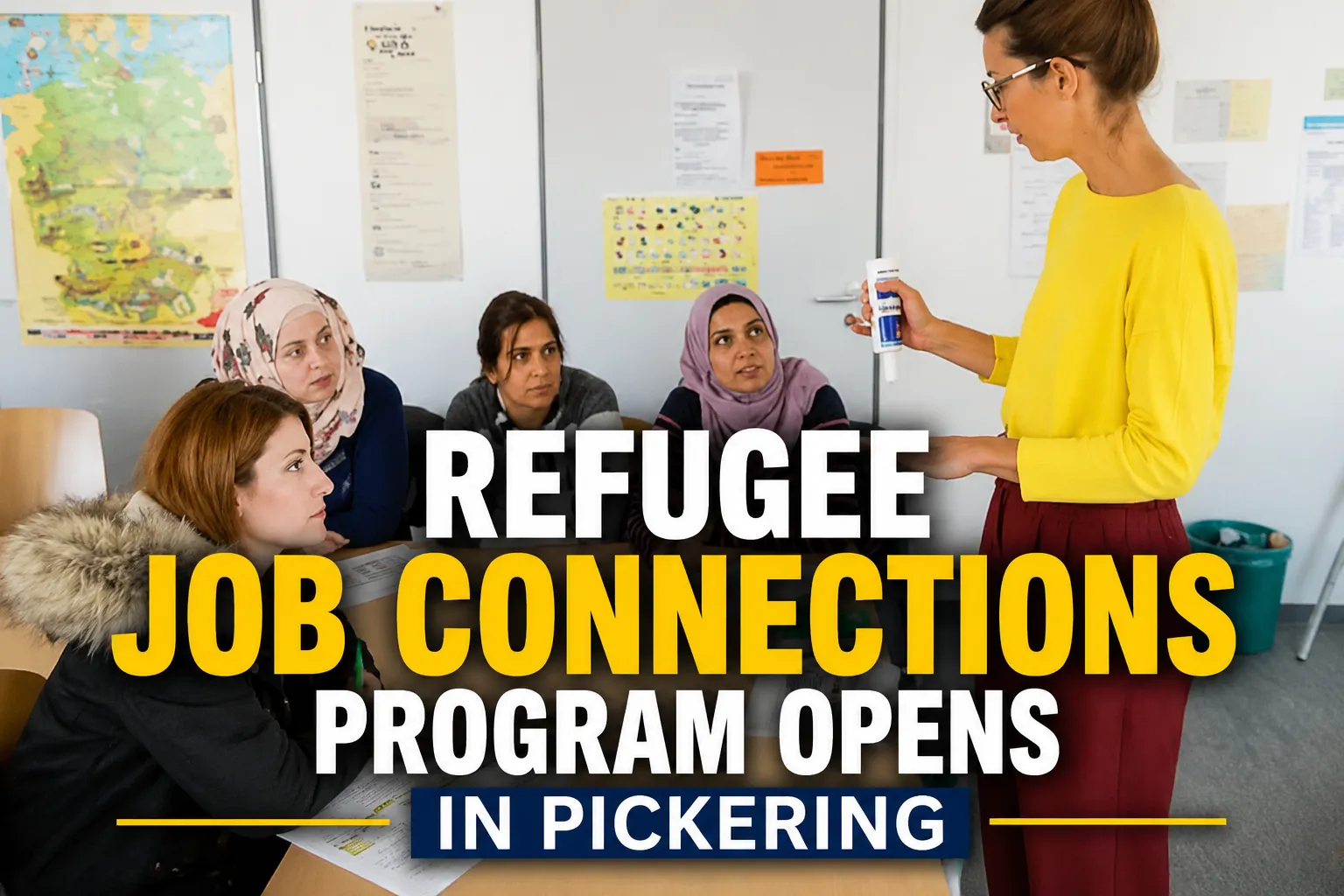refugee job connections program opens in pickering