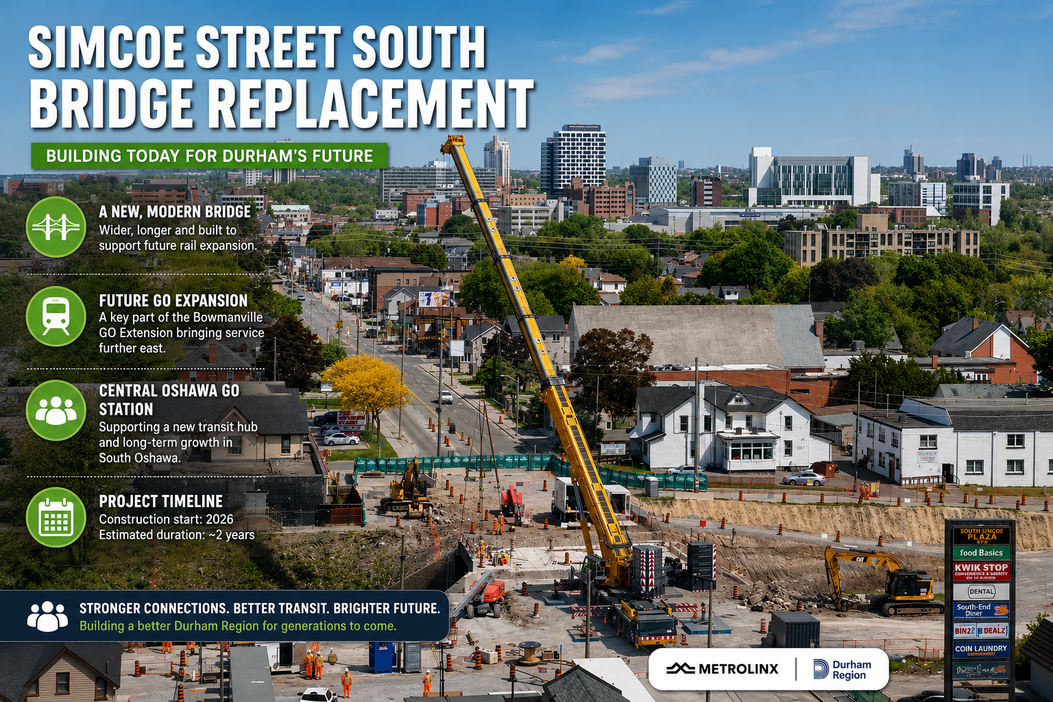 Simcoe St Oshawa Developments