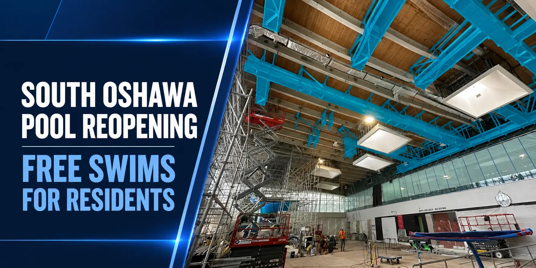 South Oshawa Pool Reopening Free Swims For Residents