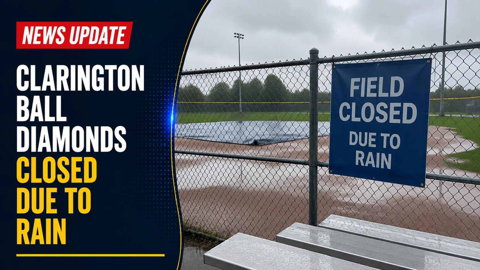 closed due to rain