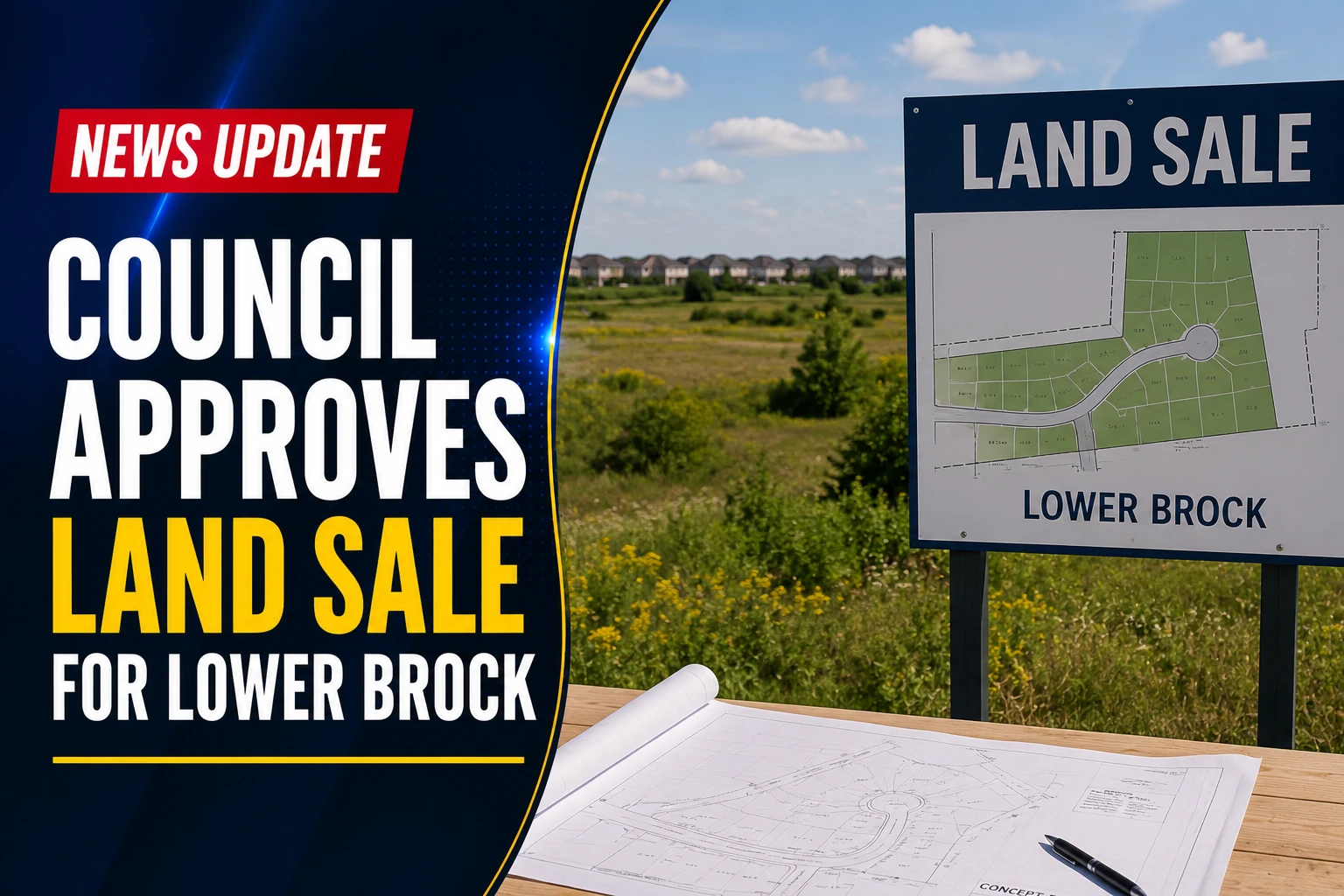 council land sale lower brock