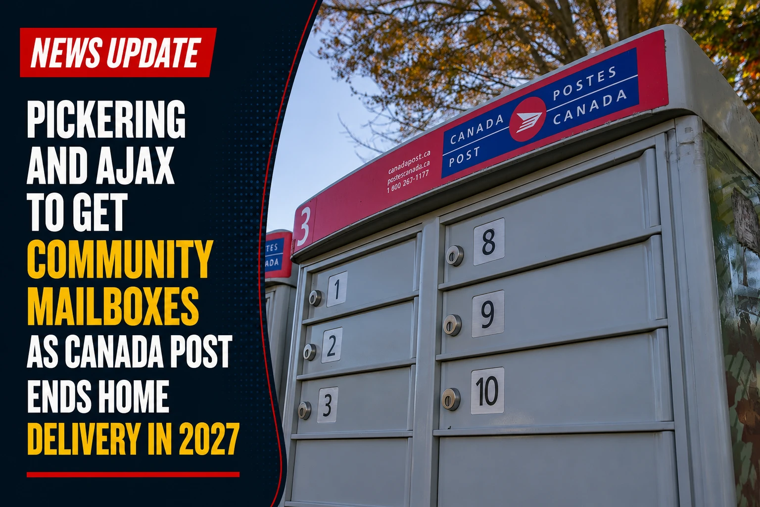 pickering ajax mailboxes